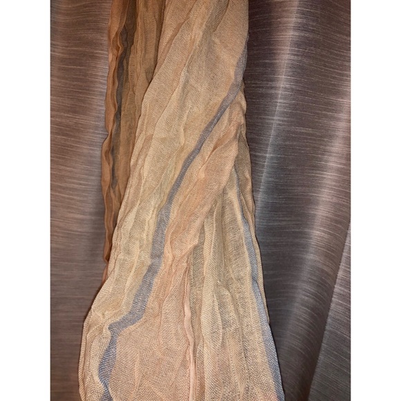 Sheer Beige Scarf - Picture 3 of 6